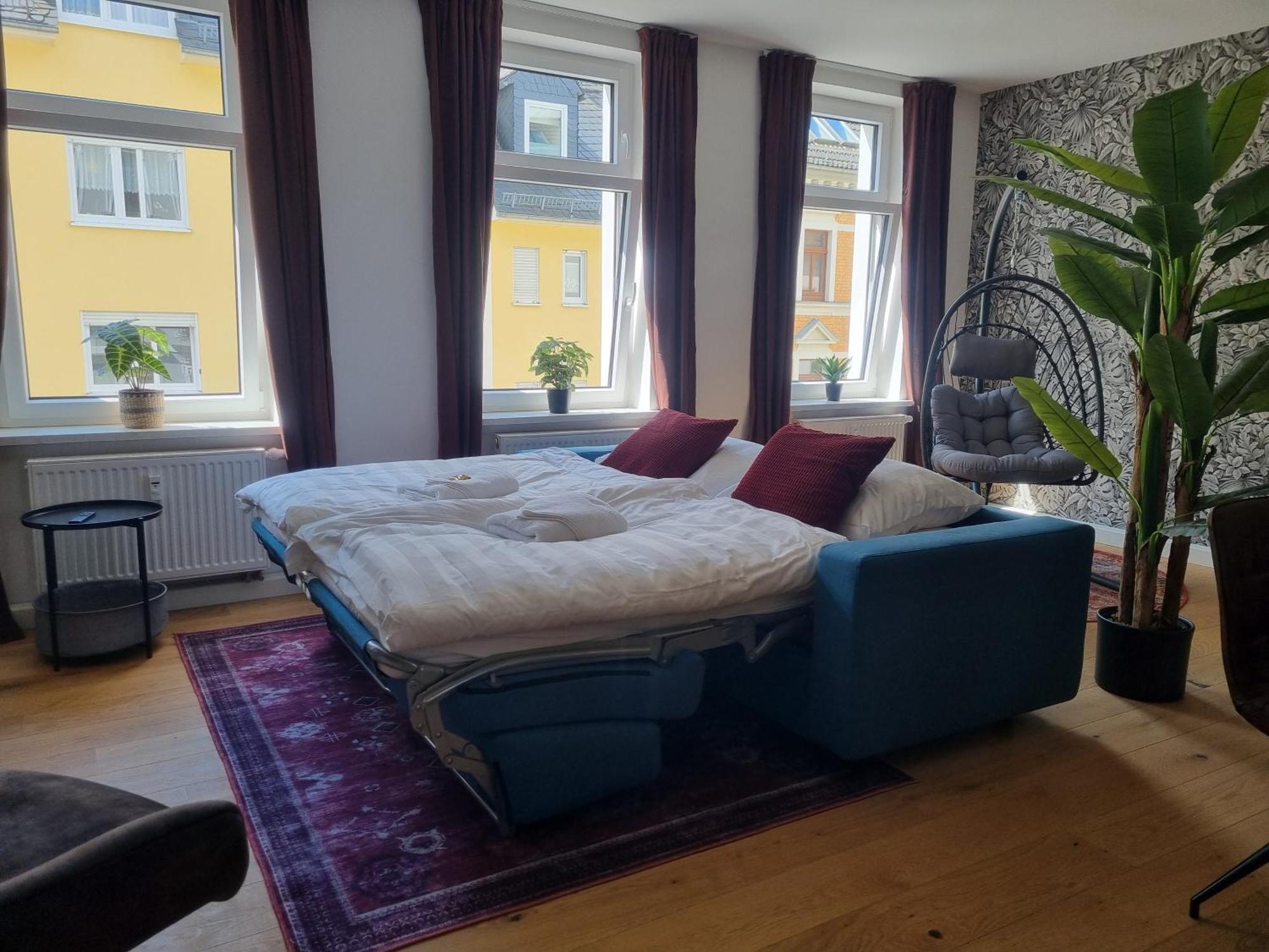 Maremar - Style-Loft Am Ferberturm - 2 Schlafzimmer - Luxus Boxspringbett - Arbeitsplaetze - Highspeed Wlan Гера Экстерьер фото
